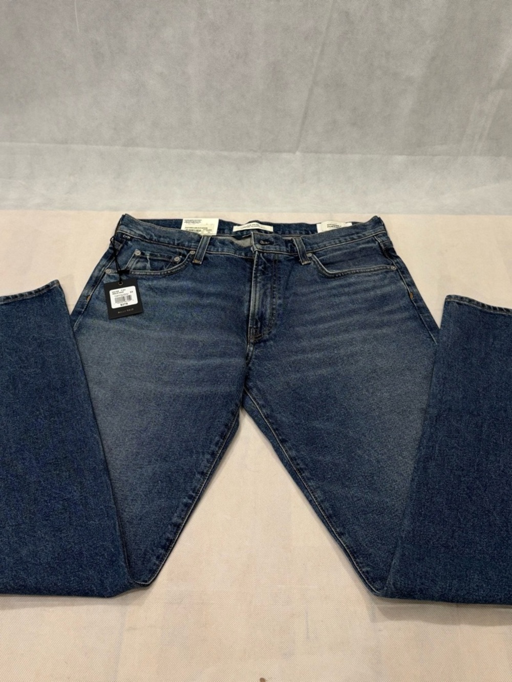 Citizens Of Humanity Dark Blue Straight Jeans